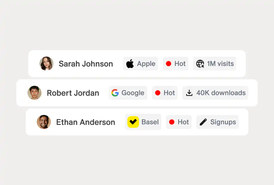 Monitor Engagement & Hot Signal Triggers interface screenshot