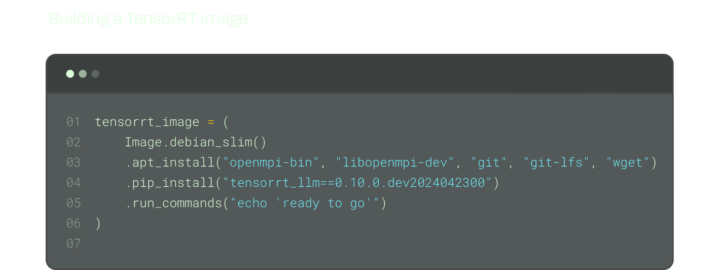 Programmable container environment