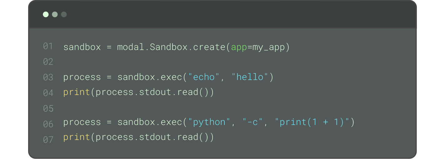 Safe code execution visualization