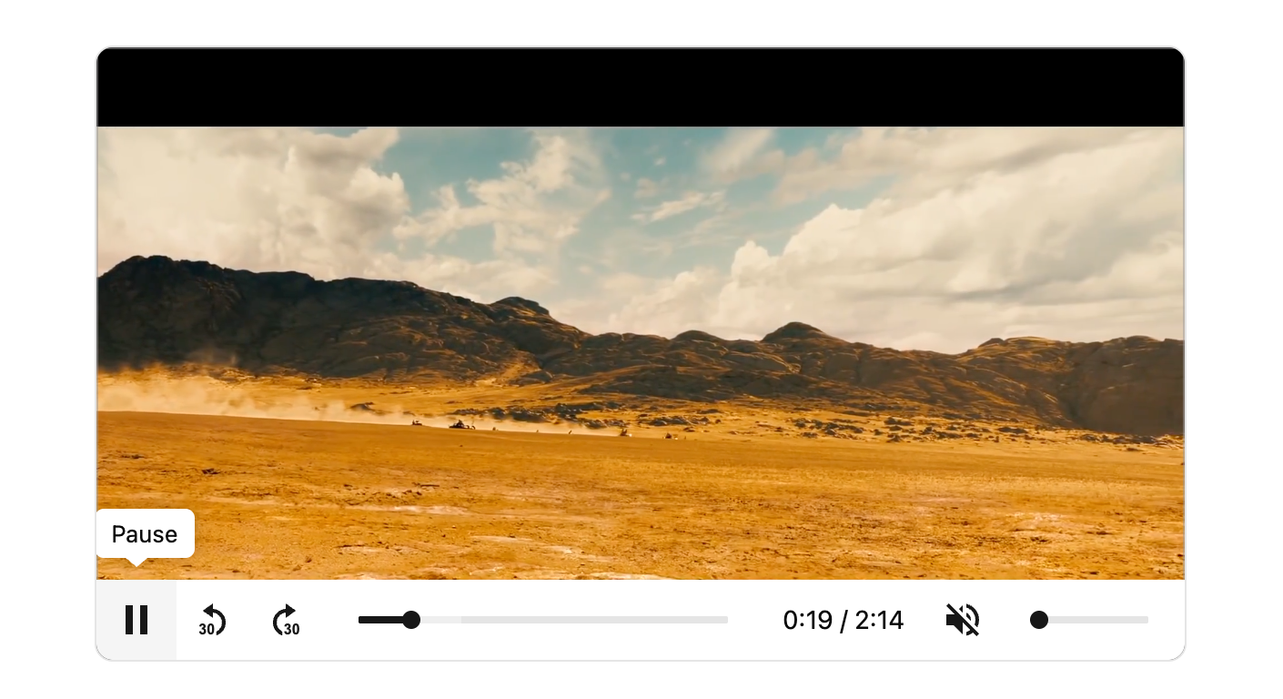 AI-generated video clip showing a cinematic desert landscape — an example of short-form video created from a text prompt