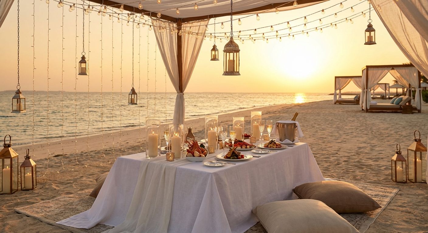 Sales team at company retreat venue