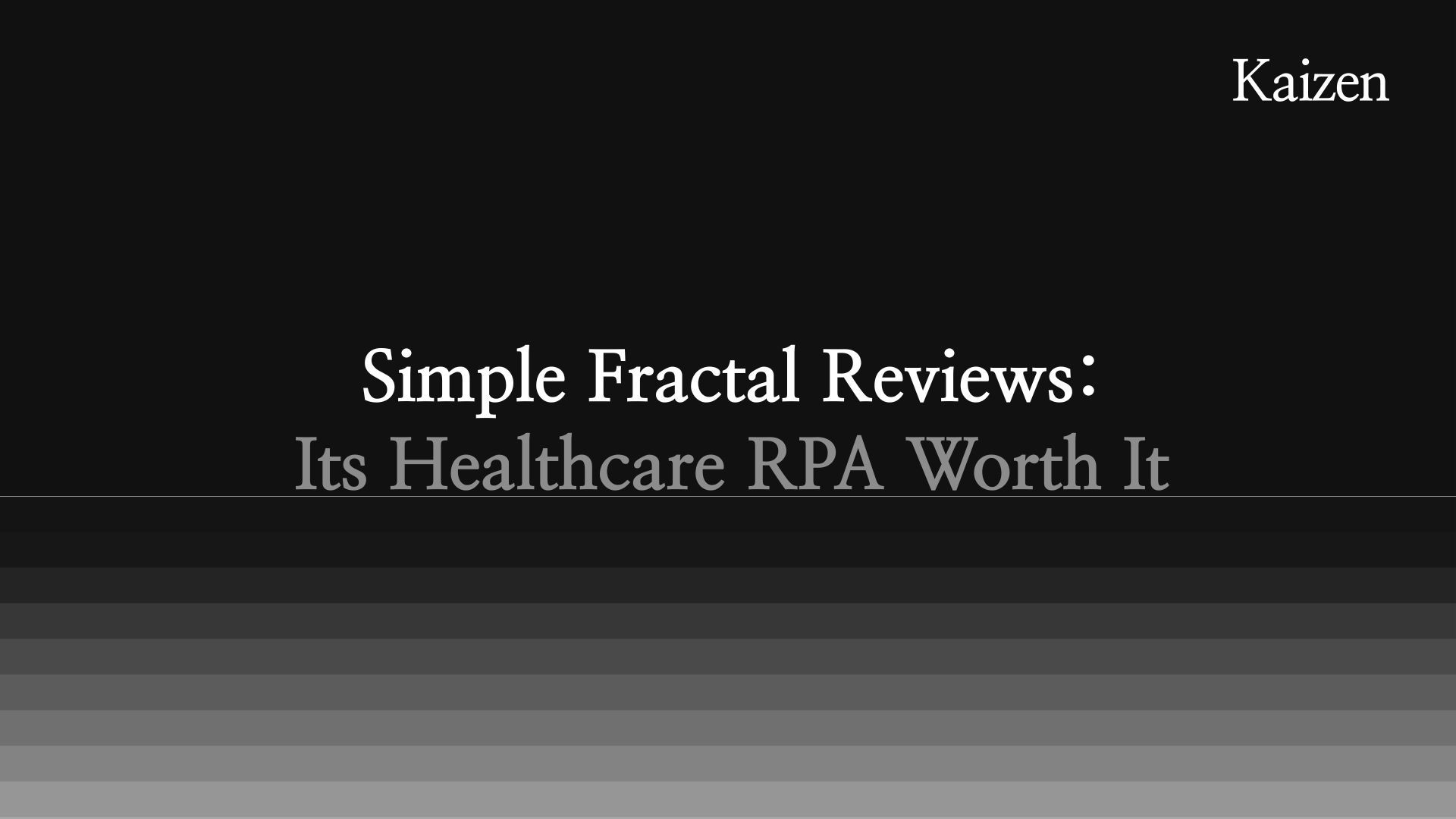 Simple Fractal Reviews: Is Its Healthcare RPA Worth It in 2026?