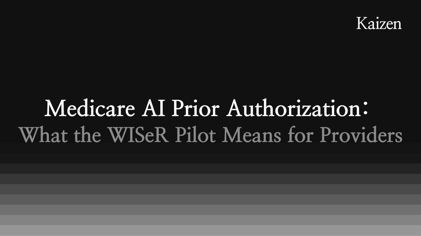 Medicare AI Prior Authorization: What the WISeR Pilot Means for Providers in 2026