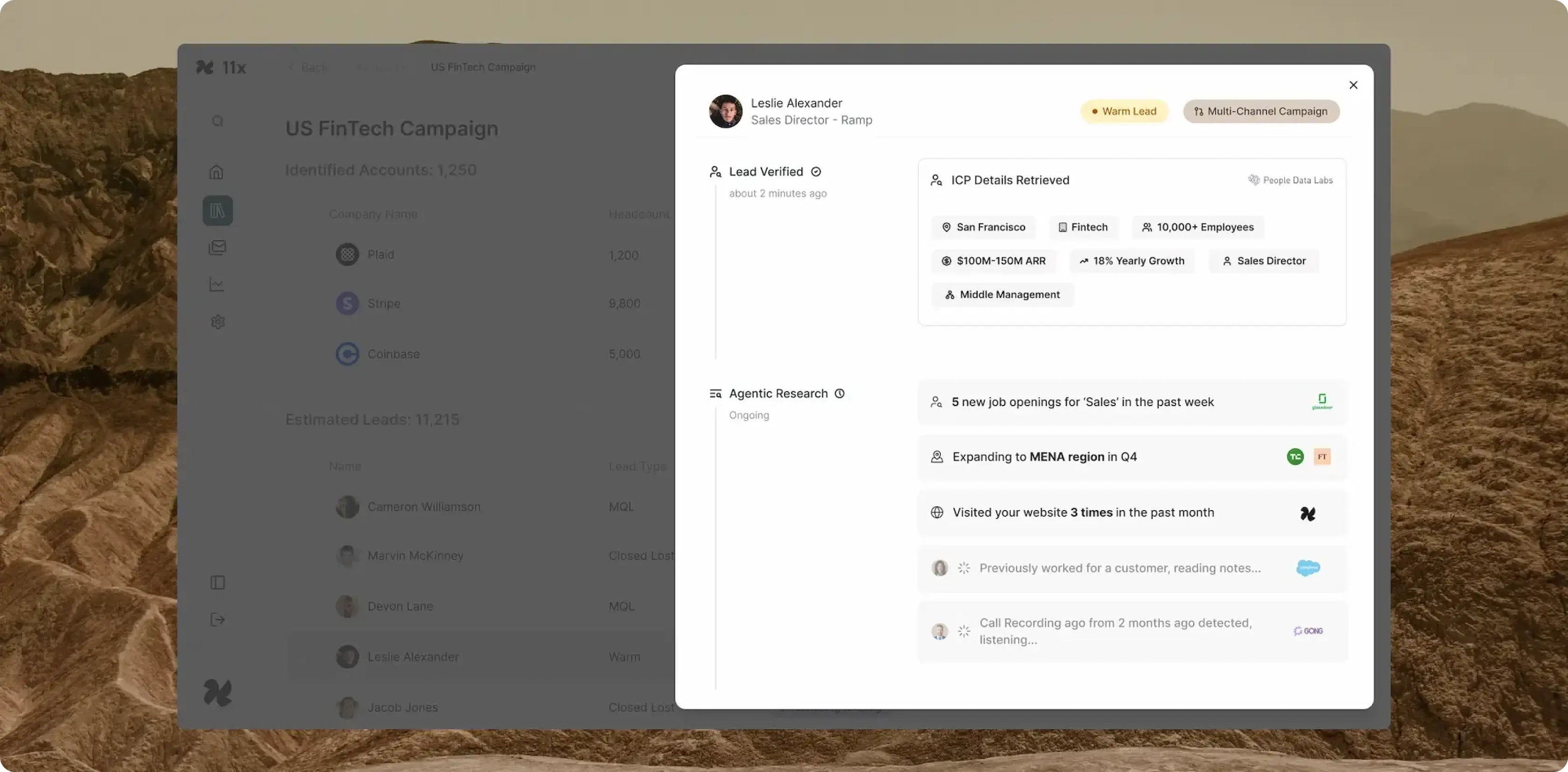 11x Platform - Research prospects