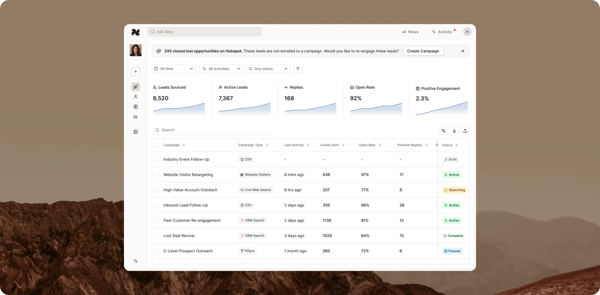 11x Platform - Engage prospects