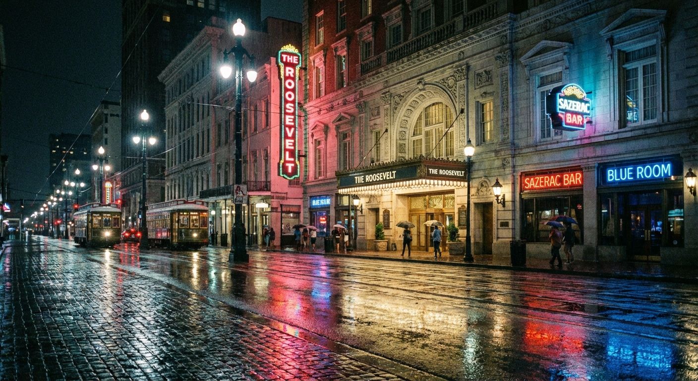 New Orleans luxury hotel on Canal Street