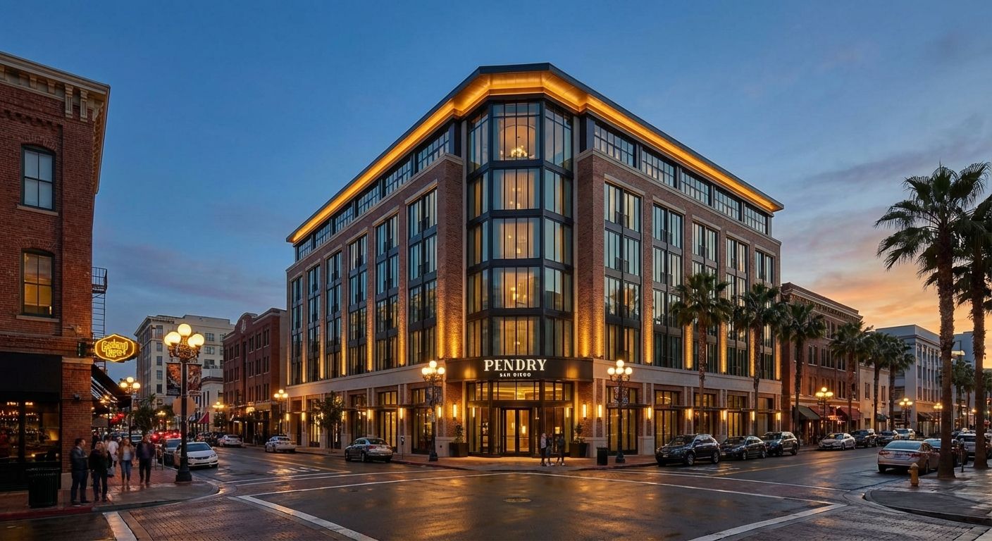 The Pendry San Diego luxury boutique hotel in the Gaslamp Quarter