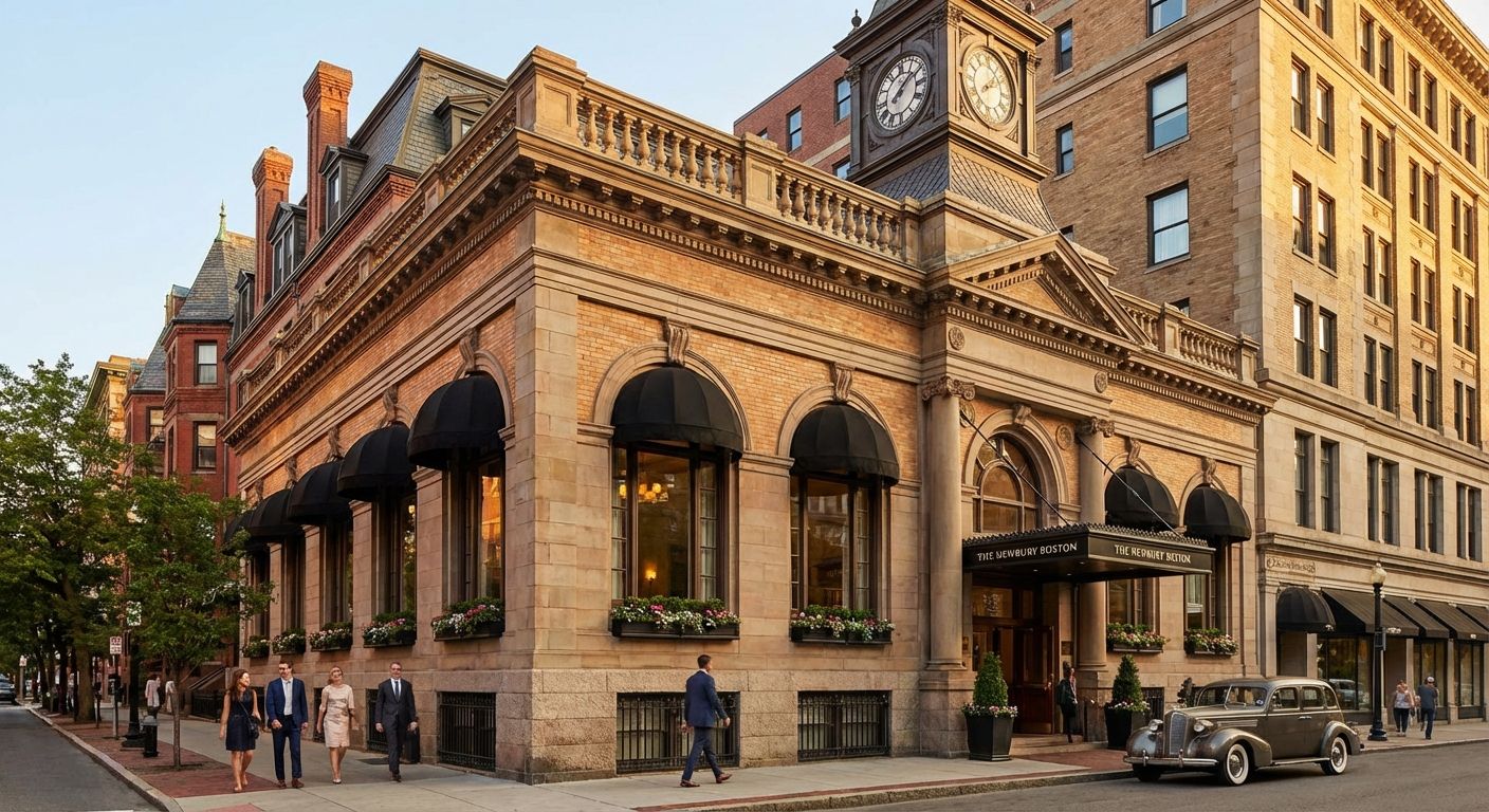 The Newbury Boston hotel on Newbury Street Back Bay