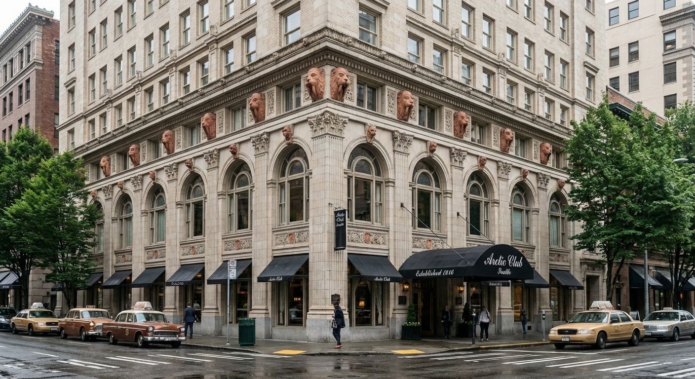 The Arctic Club Seattle building detail