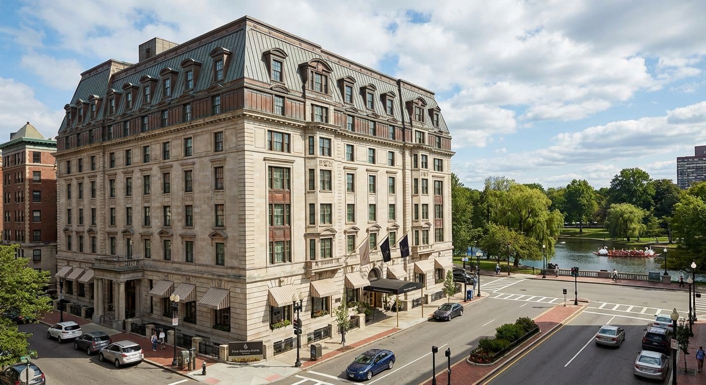 Four Seasons Hotel Boston exterior on Boylston Street