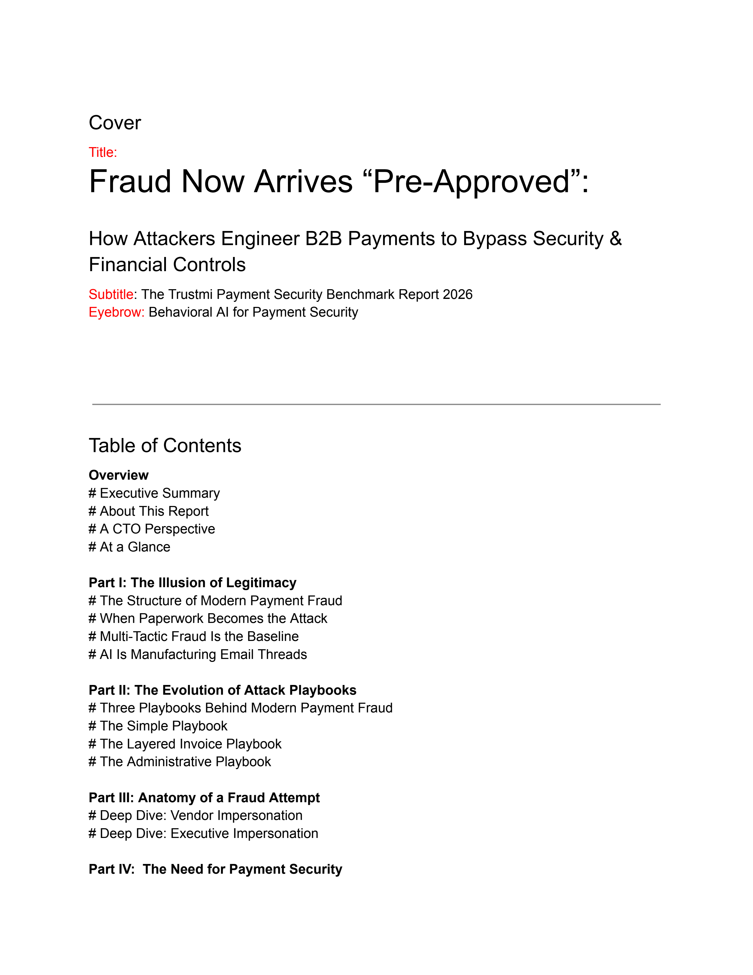 Brief - Cover page