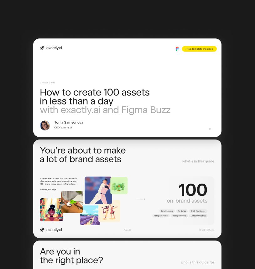Guide to creating one hundred brand assets