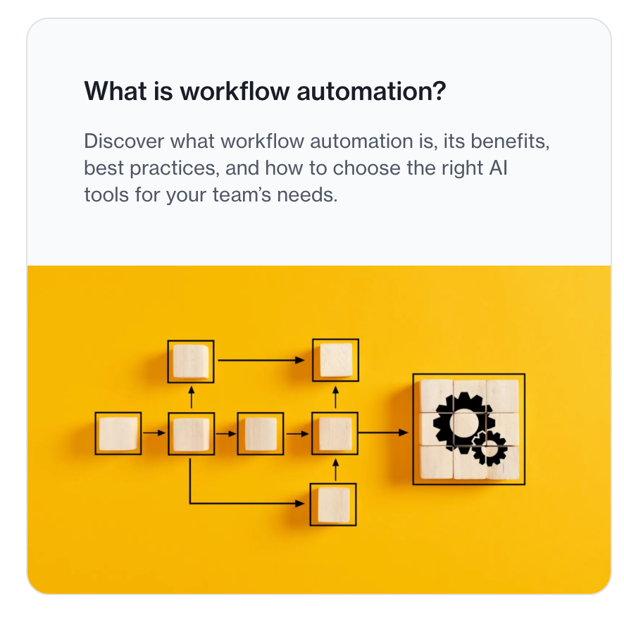 Workflow Automation Diagram