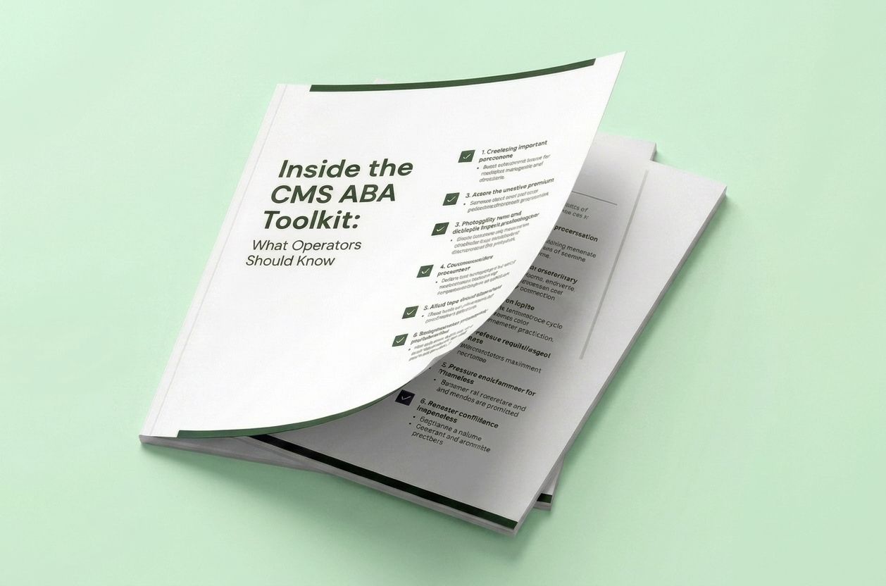 Inside the CMS ABA Toolkit: What Operators Should Know