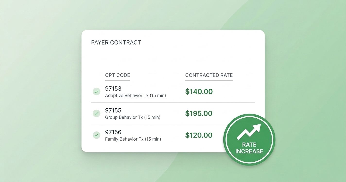 The Payer Rate Negotiation Playbook: What Actually Moves a Commercial Rate
