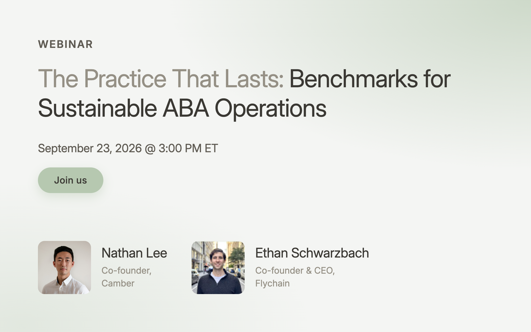 The Practice That Lasts: Benchmarks for Sustainable ABA Operations
