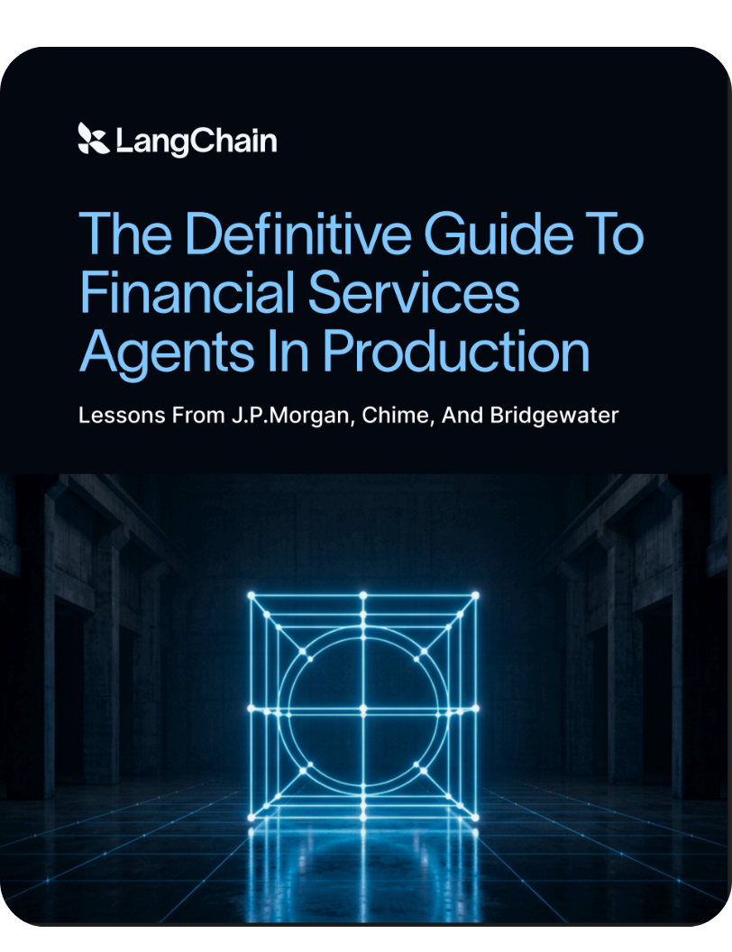 The Definitive Guide to Financial Services Agents in Production guide cover
