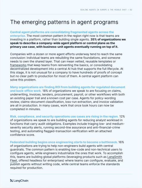 Guide page 2: Emerging patterns in agent programs