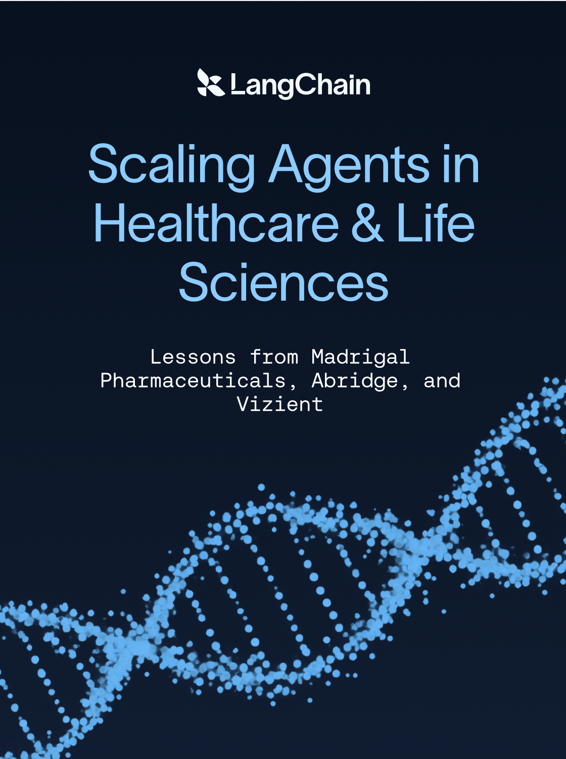 Guide cover: Scaling Agents in Healthcare & Life Sciences