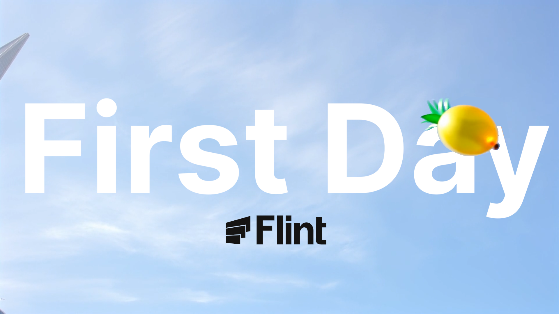 First day at Flint