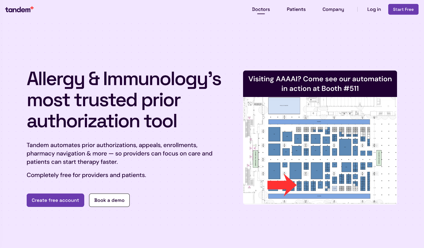 Allergy & Immunology prior authorization landing page