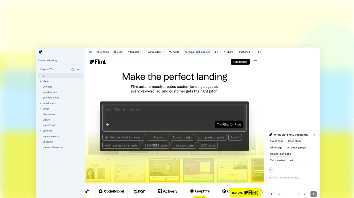 Flint is Now Available for Every Business